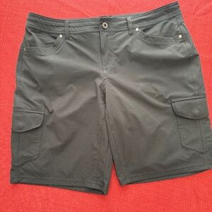Kuhl Women’s Cargo Shorts - Dark Grey, Size 14